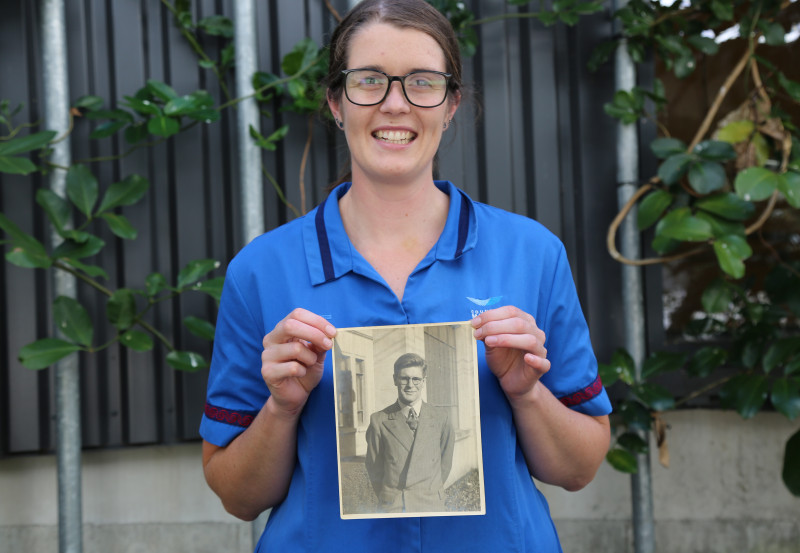 Charge Nurse Manager Lucy Scott continuing her grandad's legacy 