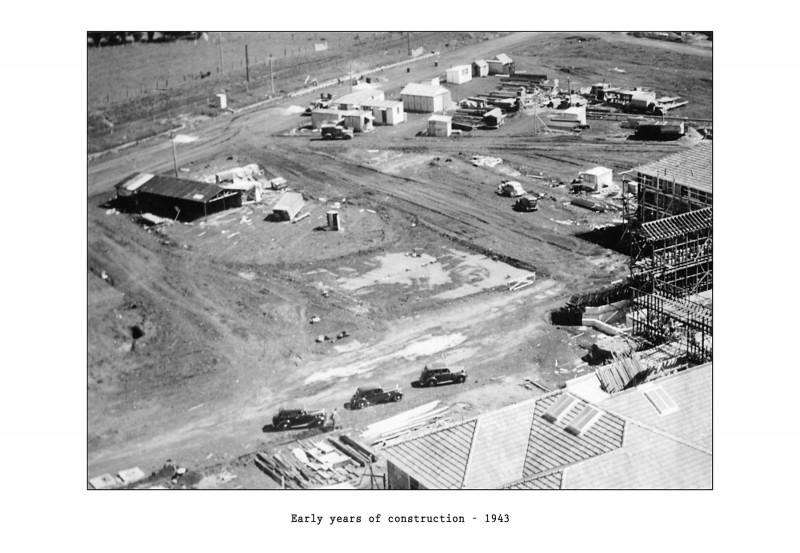 From the archives: Middlemore Hospital under construction 1943-1945
