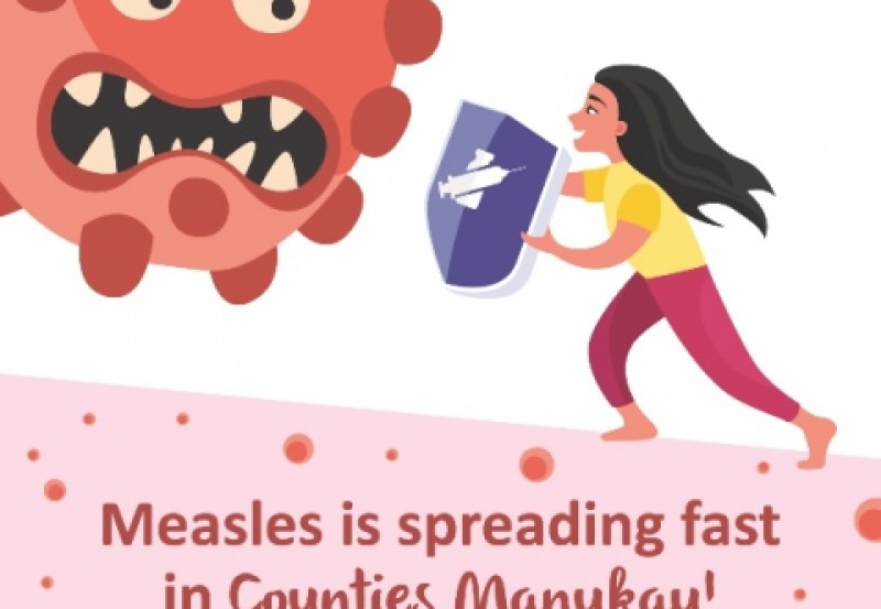 Get vaccinated against measles now