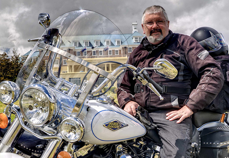 Counties Comms biker hits the road for a great cause