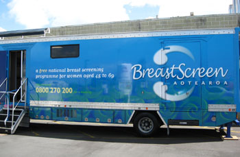 Breastscreen mobile unit